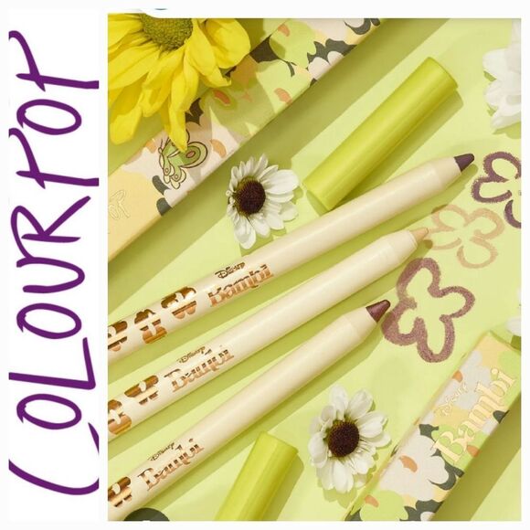 ColourPop X Disney Bambi Life In The Woods Creme Gel Pencil Trio - Picture 1 of 5